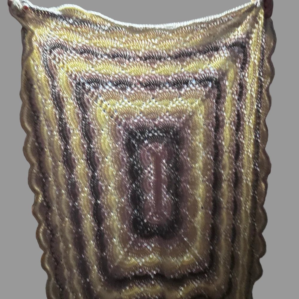 Unique design Afghan - Stitched Creations