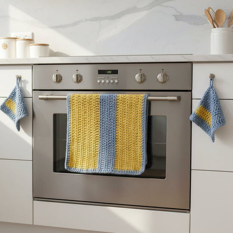 Dish towels with designs - Stitched Creations