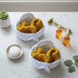 Handmade Spa Gift Basket - Facial Care Set with Wash Cloths & Face Scrubby - Stitched Creations