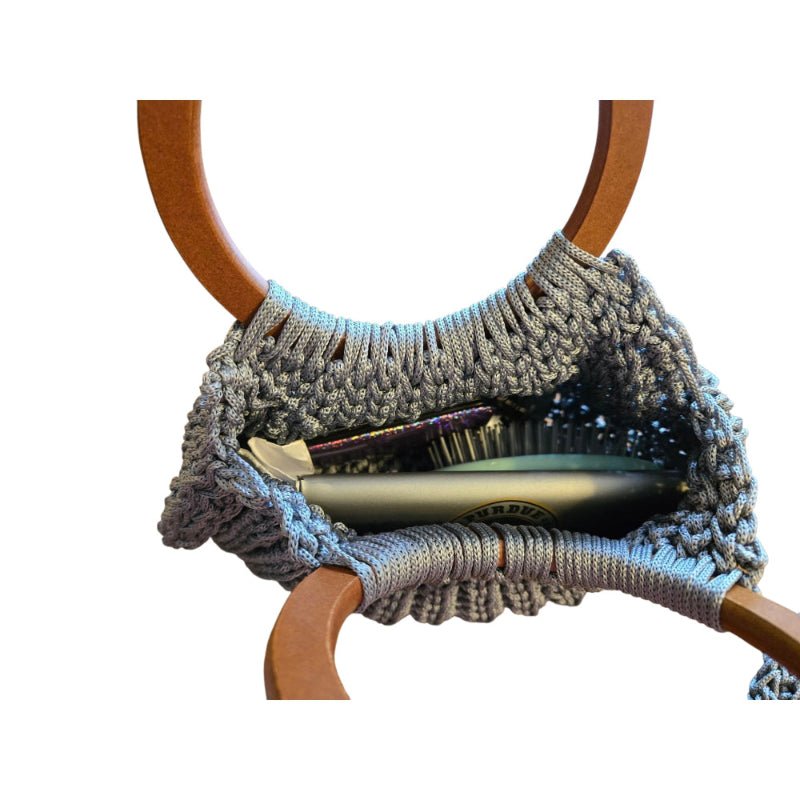Handmade shell purse in different color options - Stitched Creations
