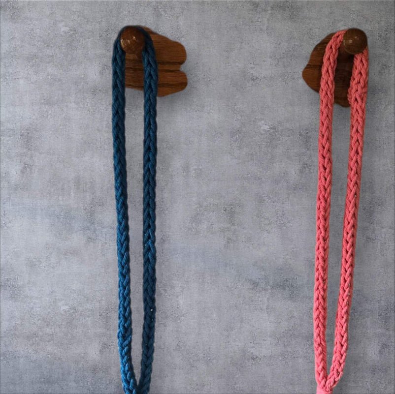 Cotton cord necklace lanyard - Stitched Creations
