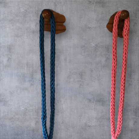 Cotton cord necklace lanyard - Stitched Creations