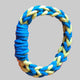 Handmade Bangle bracelet made with Macrame cord - Stitched Creations