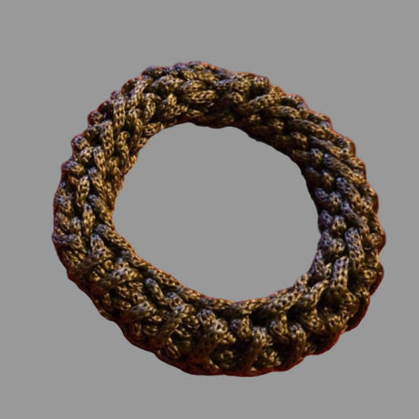 Handmade Bangle Bracelets made from macrame cord Stitched Creations
