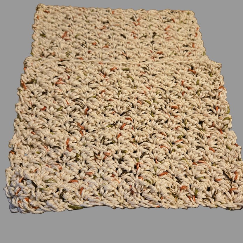 Handmade 100% Cotton Dish Cloth - Stitched Creations