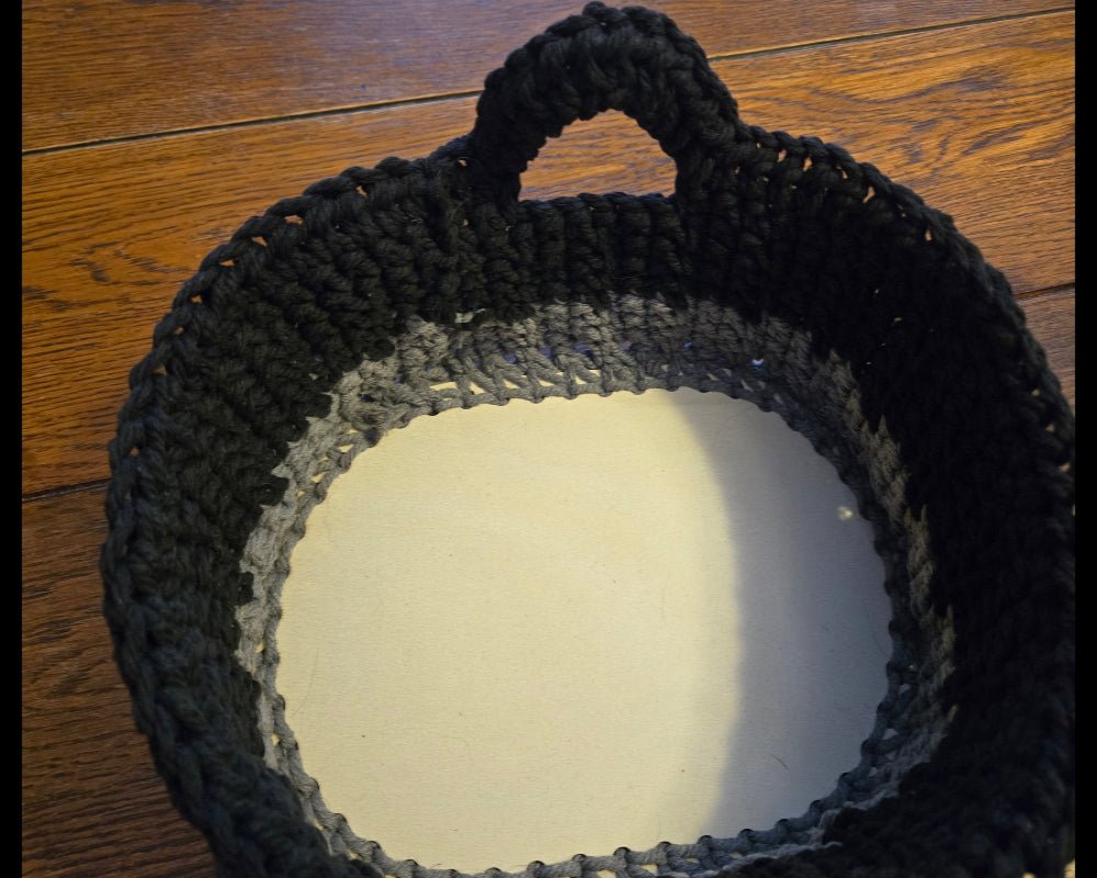 Oval Shaped Crochet Baskets - Stitched Creations