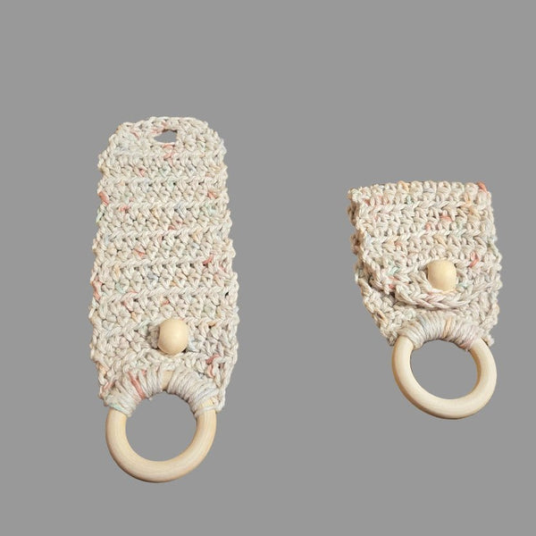 Handmade Crochet Dish Towel Holder | Kitchen Towel Ring - Stitched Creations
