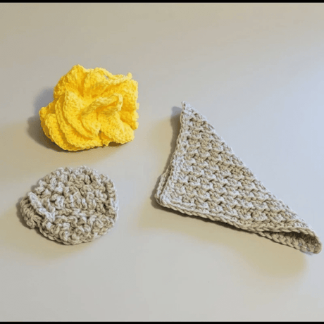 “Eco - Chic Macramé Bath Bundle | Reusable Loofah, Washcloth & Scrubby - Stitched Creations