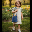 Childs macrame bucket purse - Stitched Creations