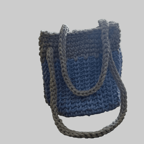 Mothers macrame bucket purse - Stitched Creations