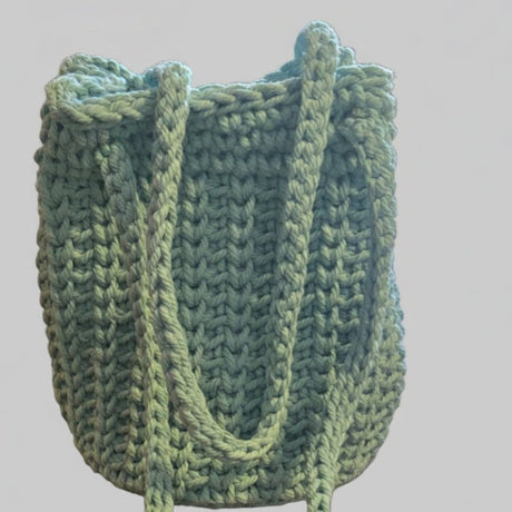 Mothers macrame bucket purse - Stitched Creations