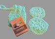 Handmade facial scrubbies & Soap saver Bag-stitched creations