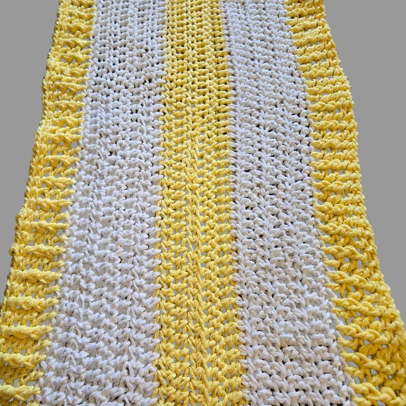 Handmade Cotton Table Runner - Stitched Creations