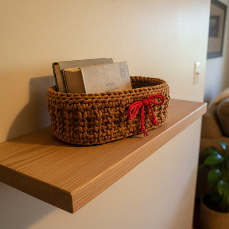 Oval Shaped Crochet Baskets - Stitched Creations