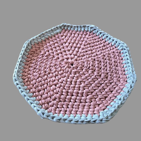 Handmade Crochet Place Mat Set – Octagon - Stitched Creations