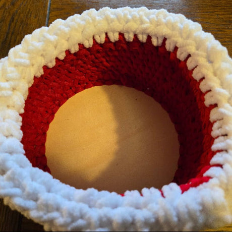 Handmade Christmas gift basket