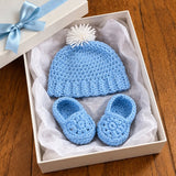Baby Hat and Loafer Set 6-12 months - Stitched Creations