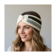 Adjustable winter head band with buttons - Stitched Creations