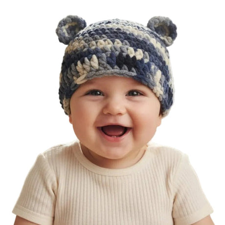 Unique Baby Hat with ears - Stitched Creations