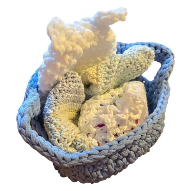Baby gift basket - Stitched Creations