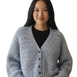 Women's crop cardigan - Stitched Creations