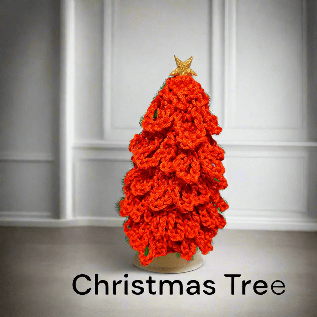 Handcrafted Holiday Christmas Tree - Stitched Creations