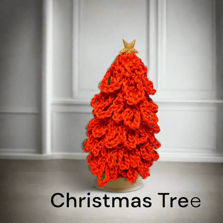 Handcrafted Holiday Christmas Tree - Stitched Creations