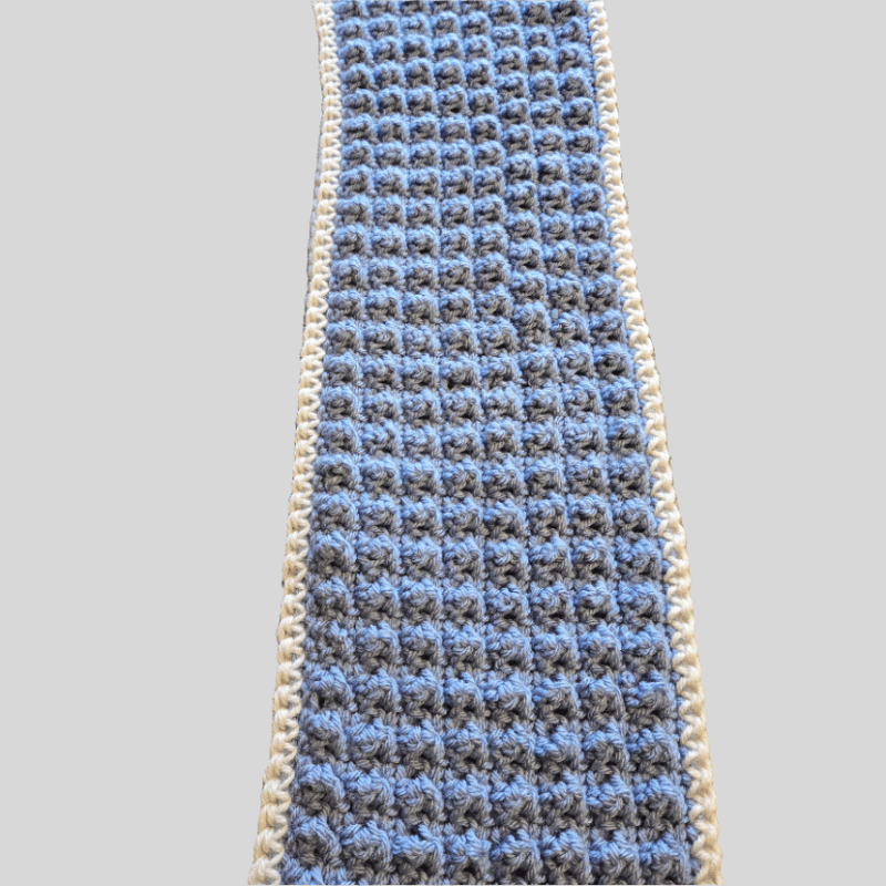 Handmade Oversized Crochet Winter Scarf - Stitched Creations