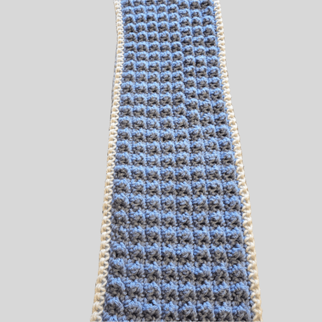 Handmade Oversized Crochet Winter Scarf - Stitched Creations