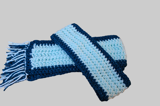 Youth scarf and head band - Stitched Creations