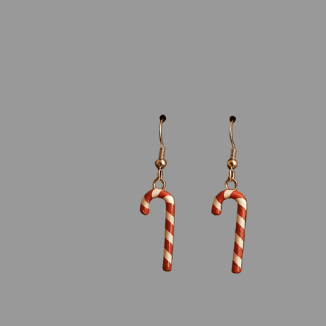 Fun holiday Christmas earrings - Stitched Creations