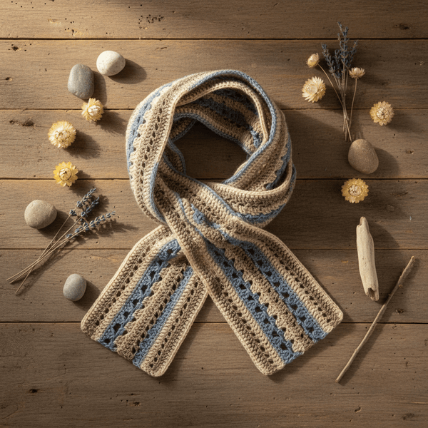 Handmade fashion scarf - Stitched Creations