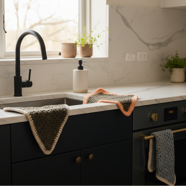 Eco - Friendly Dish Clothes - Stitched Creations
