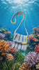 Handmade crossbody bag- stitched creations.