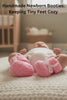 Baby booties for newborns - Stitched Creations