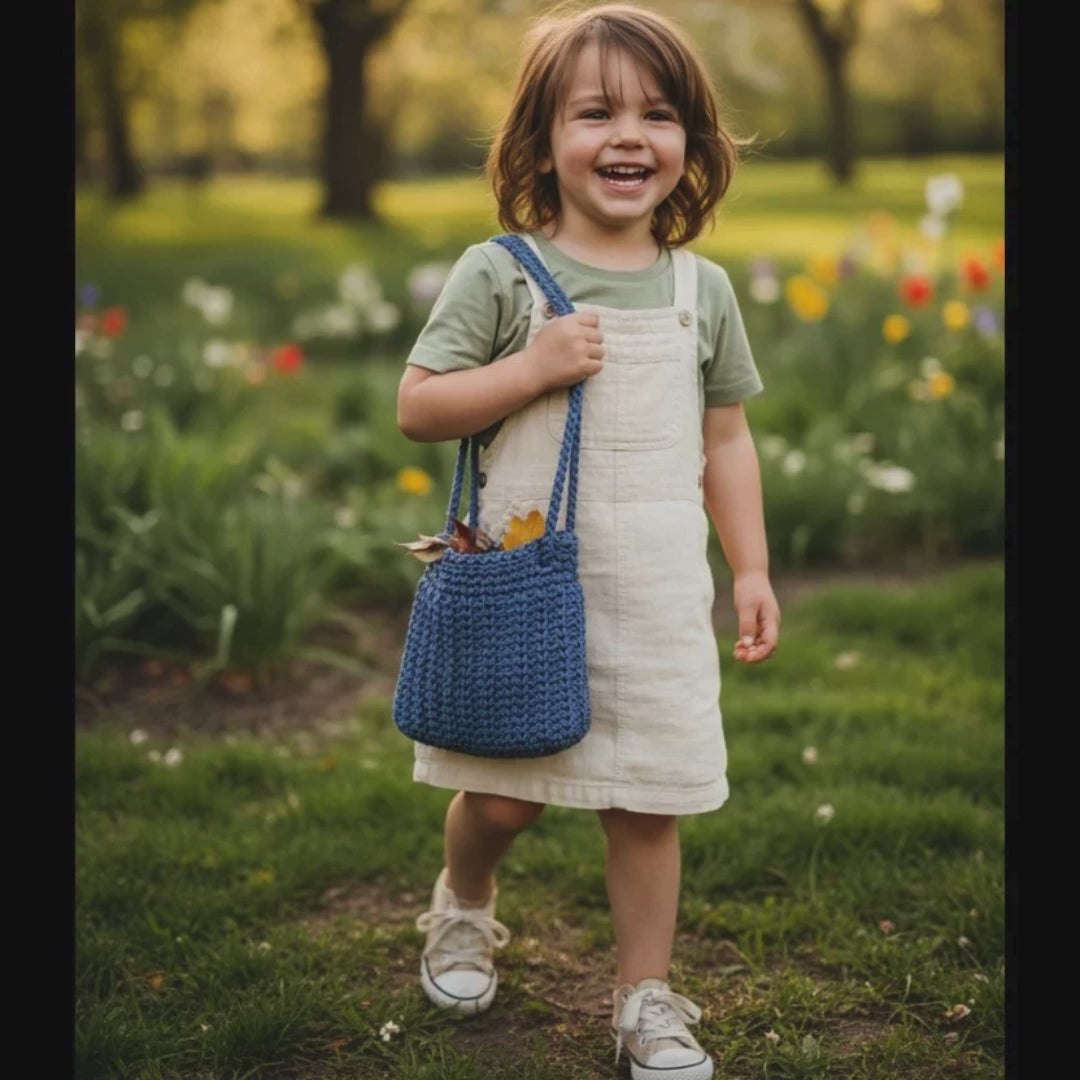 Handmade Childs Bucket Purse